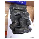 Alpine Corporation 4-Tier Cascading Tabletop Fountain with LED Lights