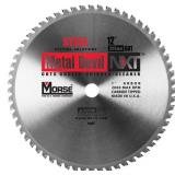 MK Morse CSM1260NSC Metal Devil Circular NXT Saw Blade, 12-Inch Diameter, 60 Teeth, 1-Inch Arbor, for Steel Cutting
