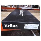 KRAUS Sellette Single Handle Pull Down Kitchen Faucet with Dual Function Sprayhead in all-Brite Spot Free Stainless Steel Finish