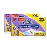 Hartz Home Protection Odor Eliminating Scented Dog Pads, Super Absorbent & Won