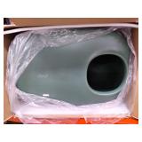 MS!MAKE SURE Cat Litter Box with Lid Pretty Kitty Covered Litterbox Furniture Hidden Kitten Large Enclosed Design,Easy to Clean, Prevent Sand Leakage and Isolate Odors, with Litter Scoop&Mat(Green)