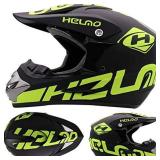 WLPAK DOT Motocross Helmet, BMX MX ATV Dirt Bike Helmet, Offroad Helmet Dirt Bike ATV Motorcycle Helmet (Gloves, Goggles, Mask,Motorcycle Net,Towel,6 Piece Set) (A)