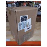 Limelights LT2044-RGD Stick USB Charging Port and Fabric Shade Table Lamp, Rose Gold/White