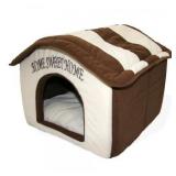 Portable Indoor Pet House, Best Supplies, Cream