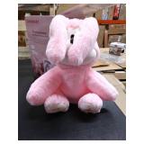 Genibaby Peek-A-Boo Talking Bunny,Interactive Animated Stuffed Plush Animal Toy,Cute Singing Rabbit That Repeats What You Say,Electronic Pet for Birthday Gift,Baby,Kids,Girls,Toddler,12", Pink