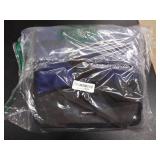 Amazon Basics 3-Ring Binder with Zipper - D-Ring, 4 Inch, Blue