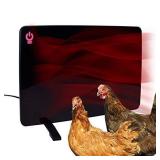 Cozy Products CL Safe Chicken Coop Heater - 200 Watts, Low Heat Output, Safer Than Brooder Lamps, for Poultry Farm Use, Pet Supplies, One Size, Black