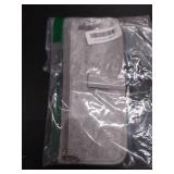 TeloTravel AM/PM Bi-Folding Pill Organizer + Supplement Case for OTC Medicine, Prescription + Vitamins - 14 Labeled Monday-Sunday Pouches, Grey Travel Pill Case