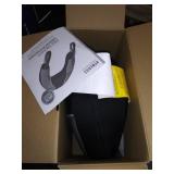 HoMedics Pro Therapy Vibration Neck Massager with Heat â Soft Foam, Vibration Massage, Plus Soothing Heat and Choice of 2 Speeds, Pull Tighter to Increase Intensity