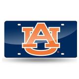 Rico Industries NCAA Auburn Tigers Laser Inlaid Metal License Plate Tag , 6 x 12"