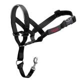 HALTI Headcollar Size 0 Black- No Pull Head Collar for Extra Small Dogs, Ideal for Leash Training, Stops Pulling, Comfortable, Adjustable, Humane, Durable, Safe, Effective, XS