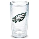Tervis Made in USA Double Walled NFL Philadelphia Eagles Insulated Tumbler Cup Keeps Drinks Cold & Hot, 16oz - No Lid, Primary Logo (One)