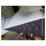 Jennifer Taylor King Bed Grey