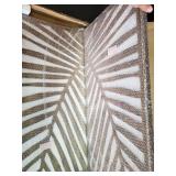 Madison Park Birch Palms Dark Brown Carved Wall Panel 2 Piece Set- Retail:$94.99