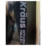 Kraus Oletto Single Handle Pull Down Kitchen Faucet, Spot Free Stainless Steel