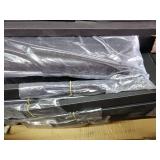 4-piece Black Wicker Cord Patio Furniture Sofa Conversation Set- Retail:$275.99