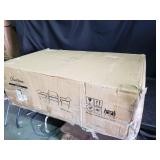 4-piece Black Wicker Cord Patio Furniture Sofa Conversation Set- Retail:$275.99