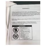 Melora Fir Wood Double Door Cabinet with Tempered Glass Accents by Christopher Knight Home- Retail:$195.53