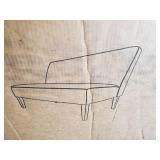 Dejon Modern Floral Upholstered Fabric Love Seat by Christopher Knight Home- Retail:$241.98