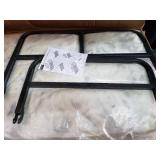 Extra-wide Modern Loveseat with Metal Legs- Retail:$228.49