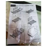 Extra-wide Modern Loveseat with Metal Legs- Retail:$228.49