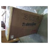 2-Drawer Nightstand with Storage Shelves, Wooden White Night Stands Bedside Tables for Bedroom- Retail:$186.99