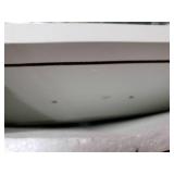 2-Drawer Nightstand with Storage Shelves, Wooden White Night Stands Bedside Tables for Bedroom- Retail:$186.99