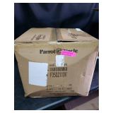 Chrome 36-inch Crystal 3-Blade Ceiling Fan with Remote - N/A- Retail:$166.49