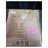 Irvine 1-Light Black Pendant Light, White Interior, LED Bulb Included- Retail:$101.49