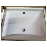 Porcelain White 16"x21" Sink Basin
