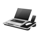 LapGear - Home Office Lap Desk for 15.6" Laptop - White Marble