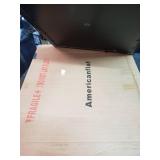 Matte Black Framed Portrait of Palm Trees 30"x24"