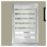 Achim Celestial Indoor Cordless Linen Polyester Light Filtering Window Zebra Shade, 72" L x 27" W