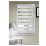 Achim Celestial Indoor Cordless Linen Polyester Light Filtering Window Zebra Shade, 72" L x 27" W