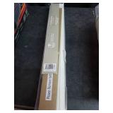 Achim Celestial Indoor Cordless Linen Polyester Light Filtering Window Zebra Shade, 72" L x 27" W