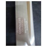 Achim Celestial Indoor Cordless Linen Polyester Light Filtering Window Zebra Shade, 72" L x 27" W