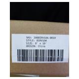 NuLoom Nevel Rug Black/White 8x10ft