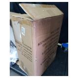 Pure Garden Round Cascading Fountain 4 Tier Polyresin Waterfall 18.5"H