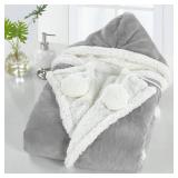 Chic Home Nava 51x71 Hooded Snuggle Bedding