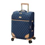 London Fog Queensbury 28" Expandable Spinner, 4 Piece Luggage Set