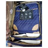 London Fog Queensbury 28" Expandable Spinner, 4 Piece Luggage Set