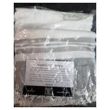 Hammock Pestemal Turkish Towel, Gray and White Stripes