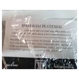 Hammock Pestemal Turkish Towel, Gray and White Stripes