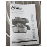 Oster 22 Quart Roaster Oven with Self-Basting Lid, Stainless Steel