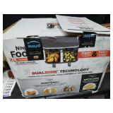 Ninja - Foodi 6-in-1 10-qt. XL 2-Basket Air Fryer with DualZone Technology - Grey