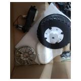 Police Tricycle Electric Bike For Kids Black