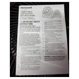 Honeywell TurboForce Air Circulator Electric Floor Fan, HT908, Black