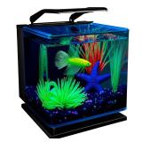 GloFish Betta Aquarium Kit Includes LED Lighting And Filter, 3 Gallon, 6.26 LB