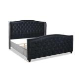 Jennifer Taylor King Bed Grey