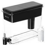 Brita Ultramax Water Dispenser with Filter, 18 Cup - Black
